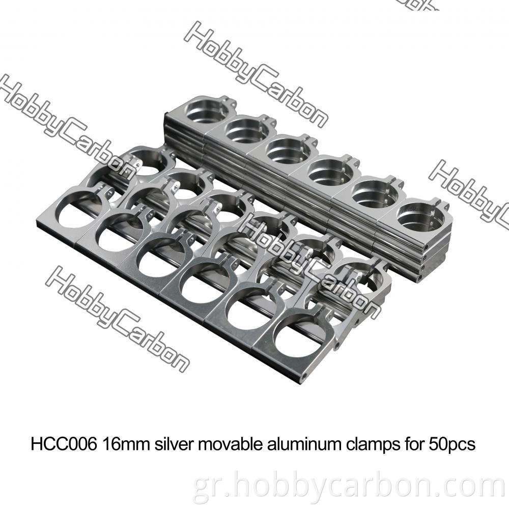 16mm Aluminum Tube Clamps